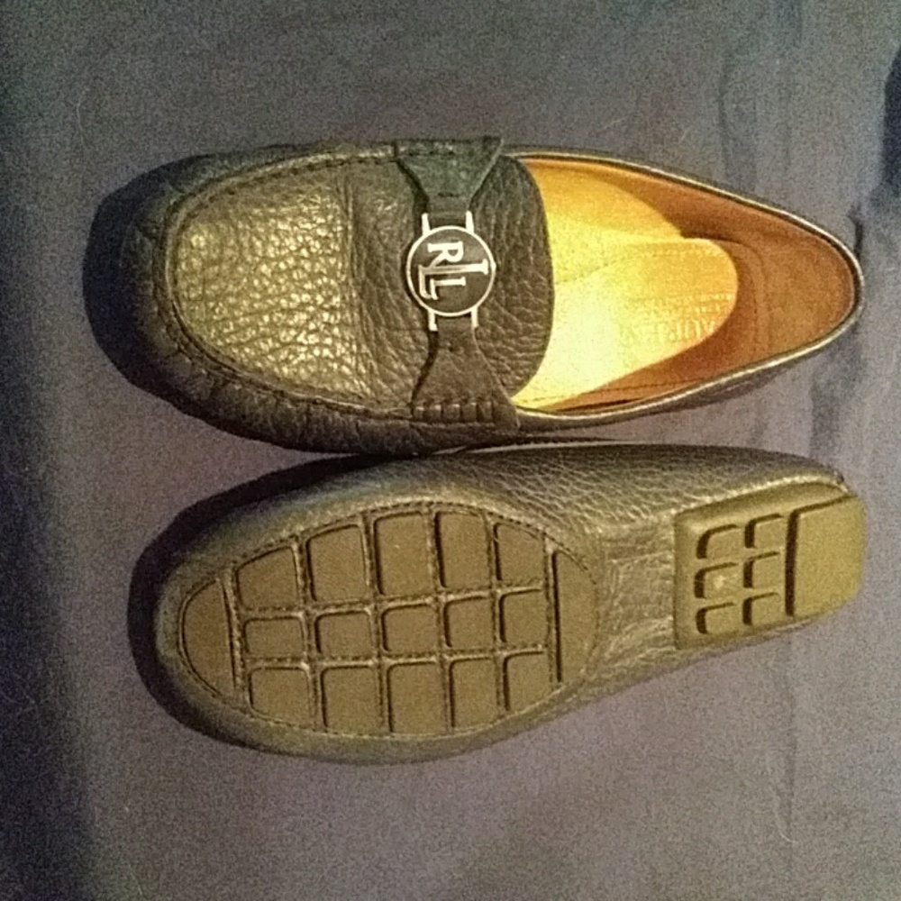 Lauren navy blue shoes